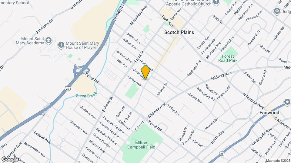 1595 E 2nd St Map and Location Details