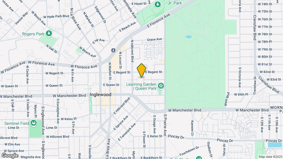 127 N Eastwood Ave Mapa y Detalles de la Ubicación