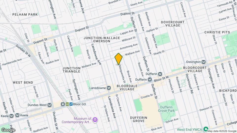 444 Margueretta St Map and Location Details