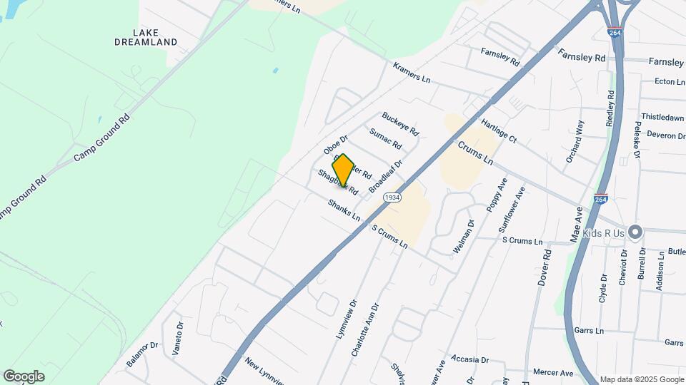 3408 Shagbark Rd Map and Location Details