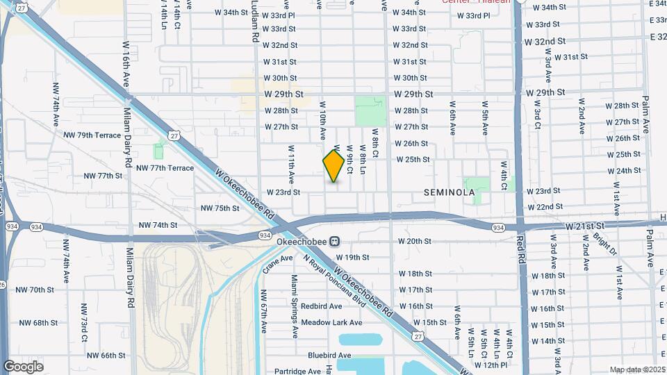 975 W 23rd St Map and Location Details