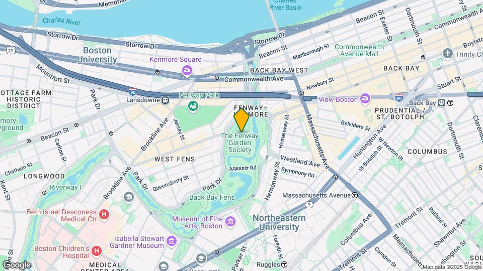 1192 Boylston St, Unit 24 Mapa y Detalles de la Ubicación