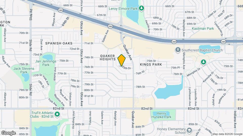 4417 75th Dr, Unit A Map and Location Details