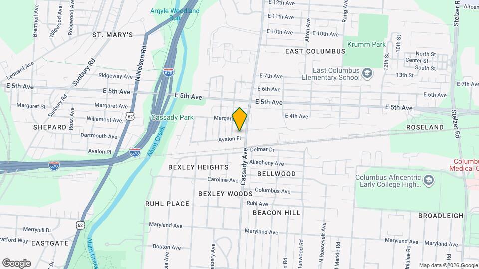 2654-2656-2656 Avalon Pl Map and Location Details