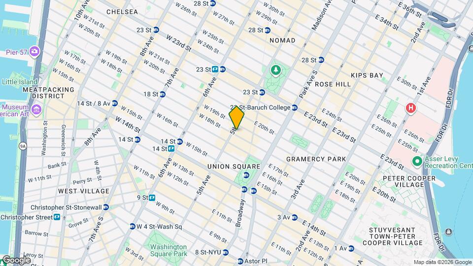 111 5th Ave Map and Location Details