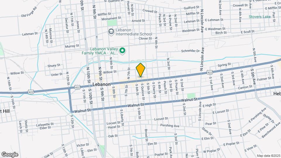 527 Cumberland St Map and Location Details