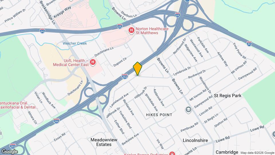 4110 Blossomwood Dr Map and Location Details