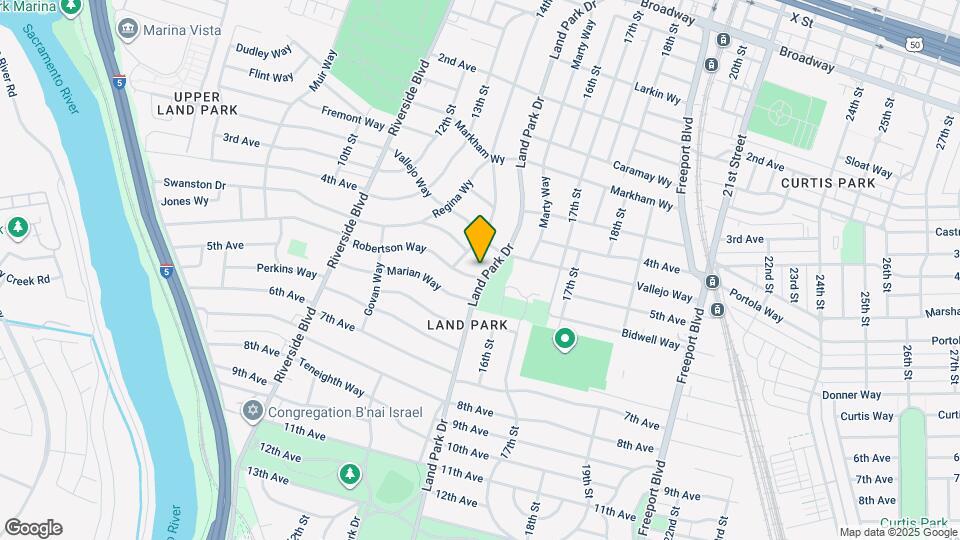 2950 Land Park Dr Mapa y Detalles de la Ubicación