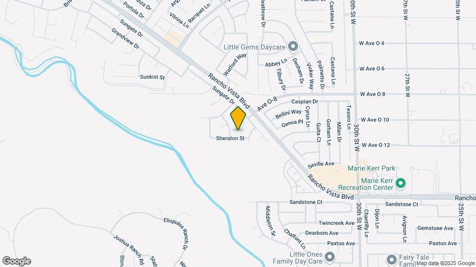 39821 Sunstar St Map and Location Details
