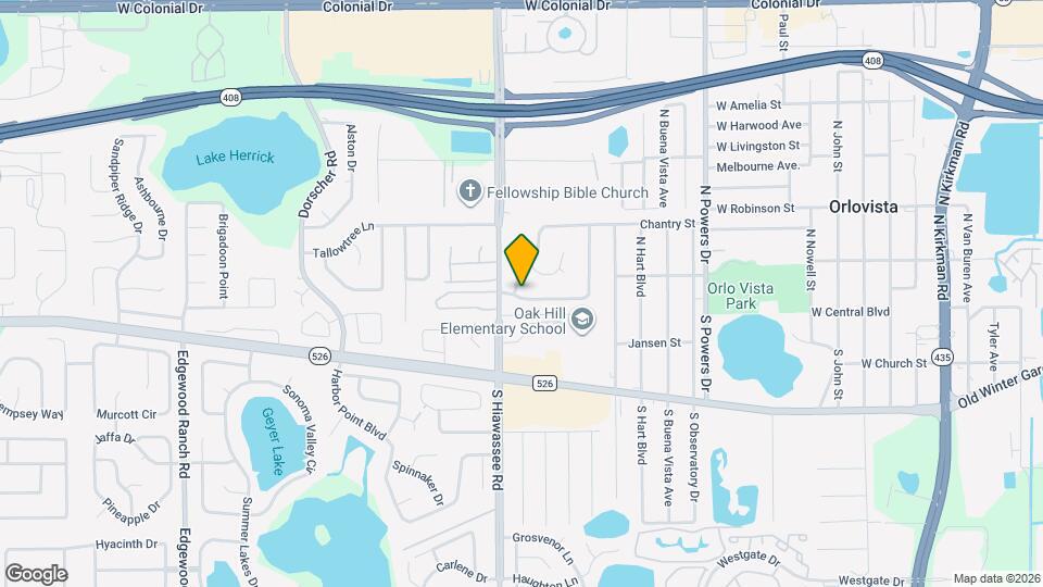 6658 Chantry St Map and Location Details