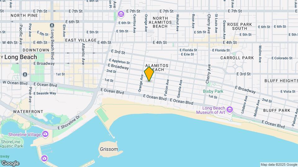 1241 E 1st St Mapa y Detalles de la Ubicación