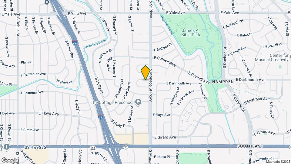 3112 S Monaco Cir Map and Location Details