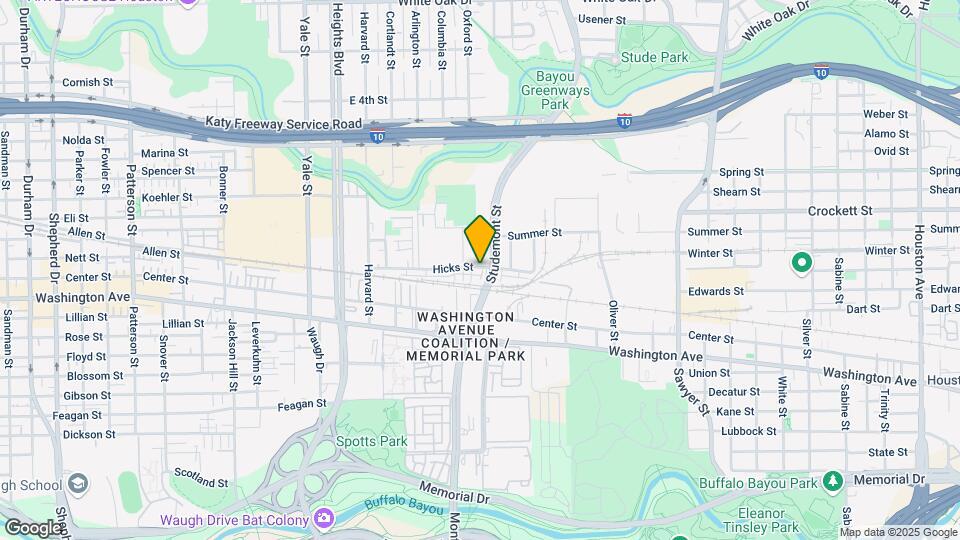 3019 Hicks St Map and Location Details
