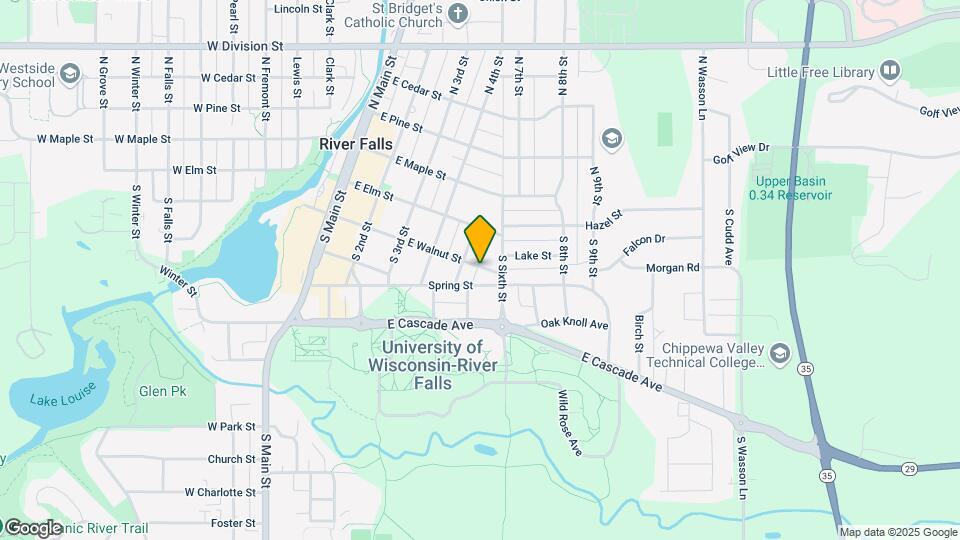 518 E Walnut St, Unit 518.5 Map and Location Details