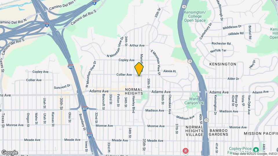 4768 Mansfield St Map and Location Details