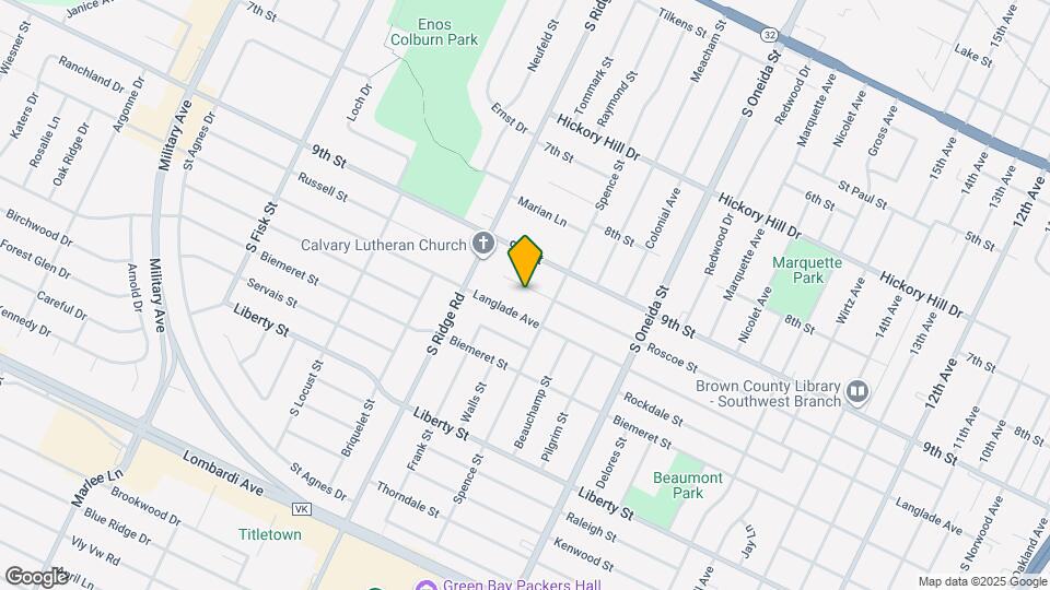 1253 Roscoe St Map and Location Details