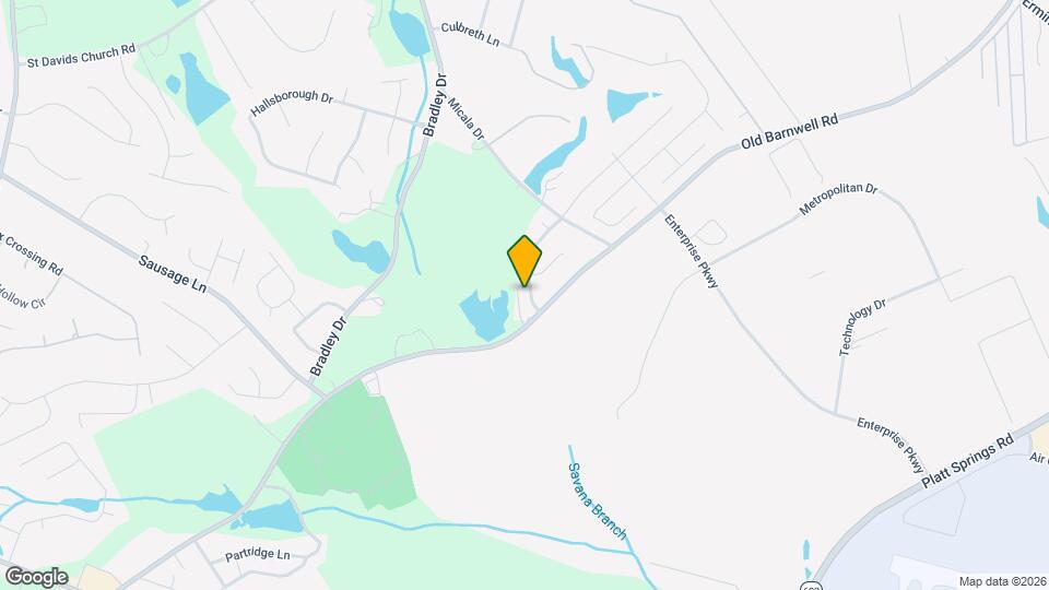 107 Savanna Woods Cir Mapa y Detalles de la Ubicación