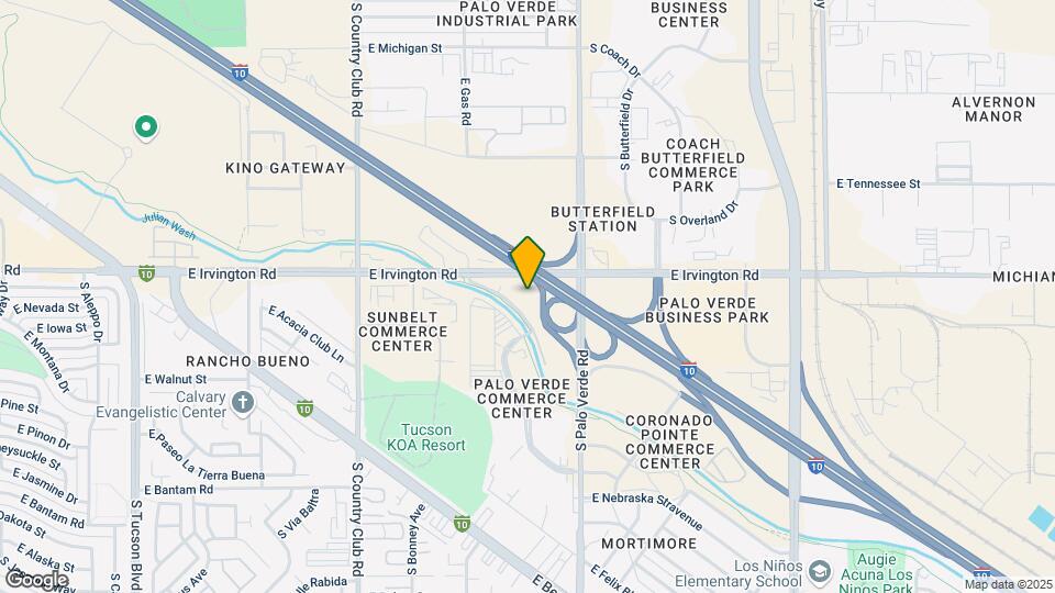 4950 S Outlet Center Dr Map and Location Details