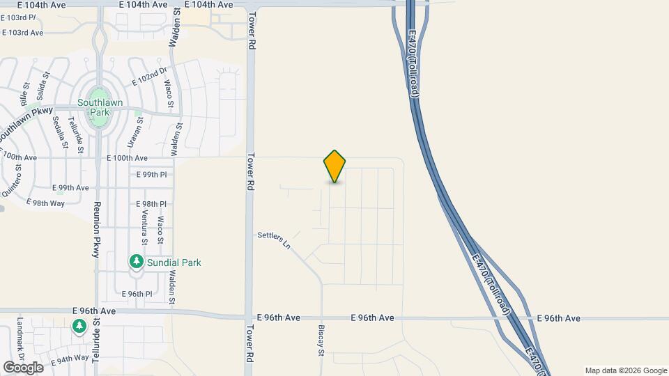 9900 Biscay St Mapa y Detalles de la Ubicación