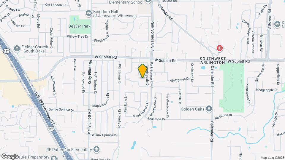 6112 Farmingdale Dr Map and Location Details