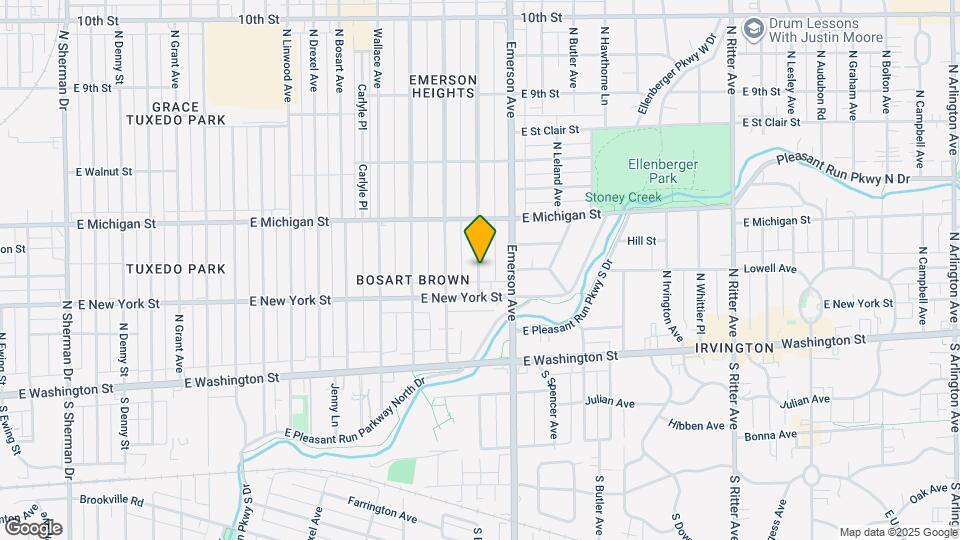 325 N Bancroft St Map and Location Details