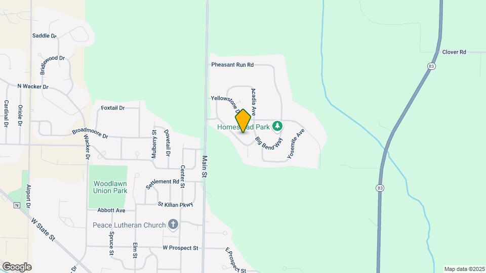 134 Rushmore Ln Map and Location Details