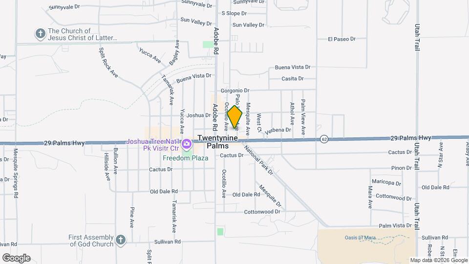 6462 Palo Verde Ave Map and Location Details