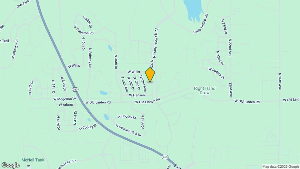 960 N 32nd Ave Map and Location Details