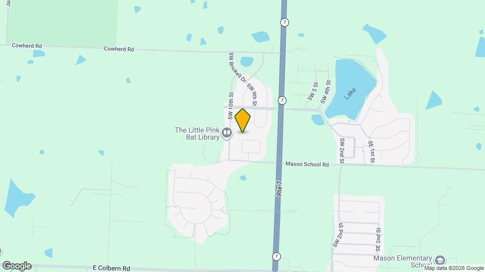 921 SW Peach Tree Ln Map and Location Details