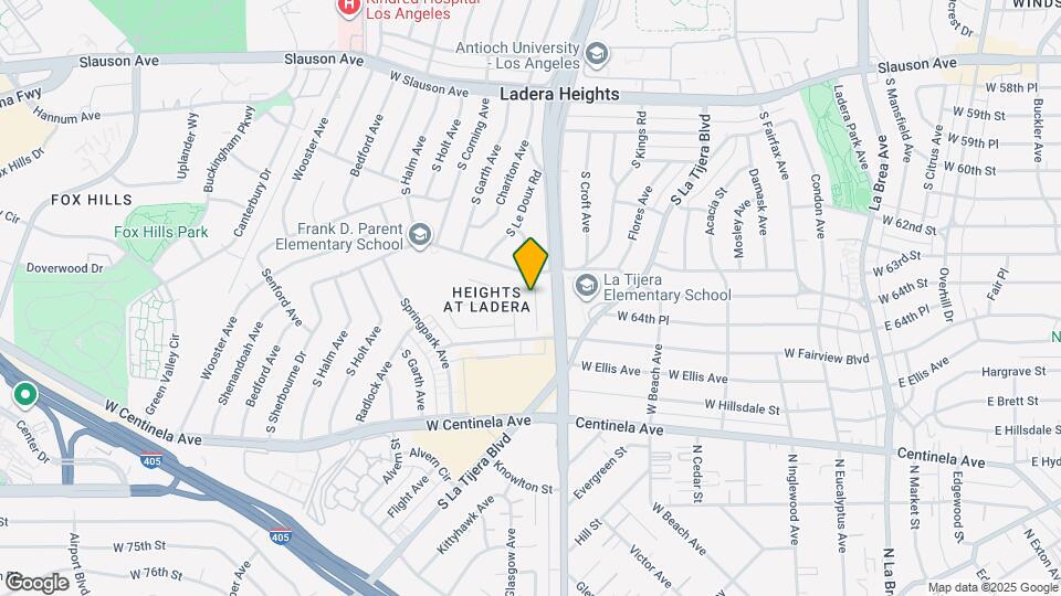 6479 Bradley Pl Map and Location Details