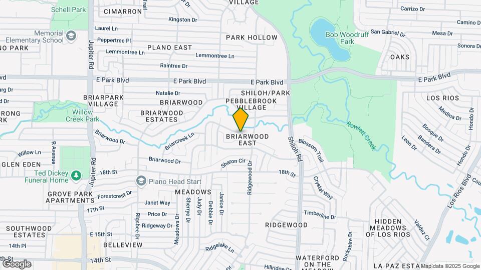 3300 Greenbriar Ln Map and Location Details