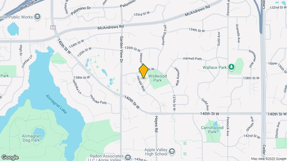 8331 Upper 138th Ct Map and Location Details