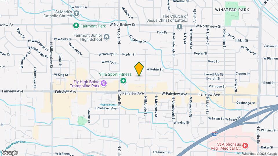 7136 Everett St Map and Location Details
