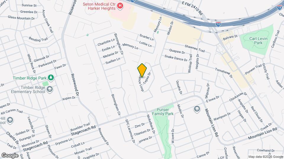 3020 Rain Dance Loop Map and Location Details