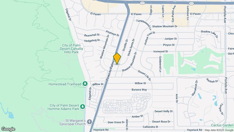 46275 Ocotillo Dr Map and Location Details