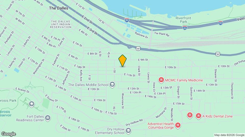 1220 E 10th St Mapa y Detalles de la Ubicación