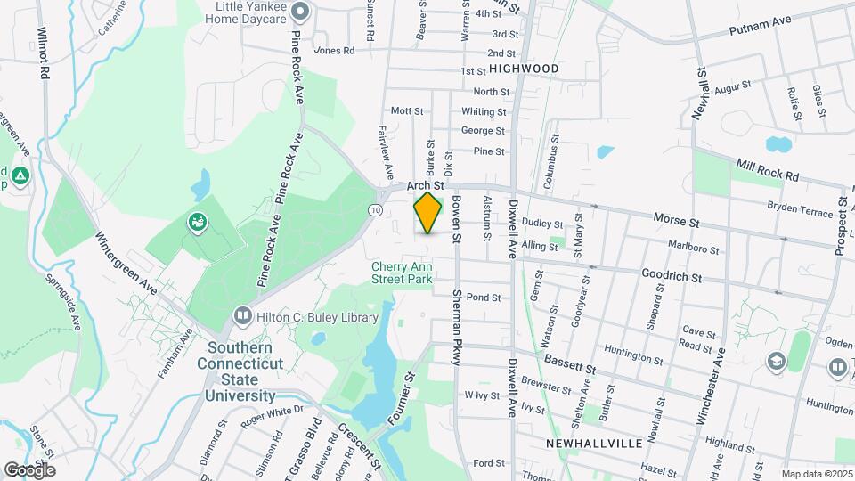 110 W Easton St Map and Location Details