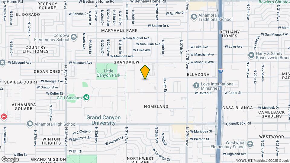 Colter Meadows Condominiums Map and Location Details