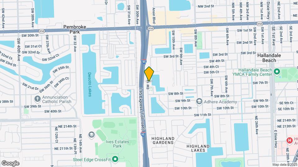 631 SW 11th Ave Map and Location Details