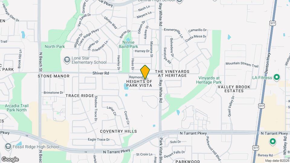 5117 Meridian Ln Map and Location Details