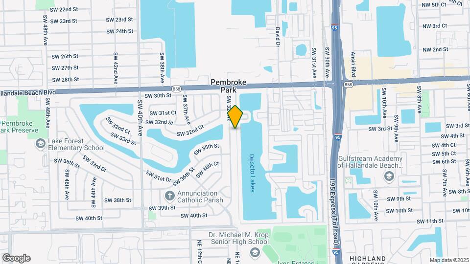95 W Lake Dr Map and Location Details