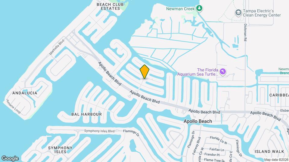 6513 Abaco Dr Map and Location Details