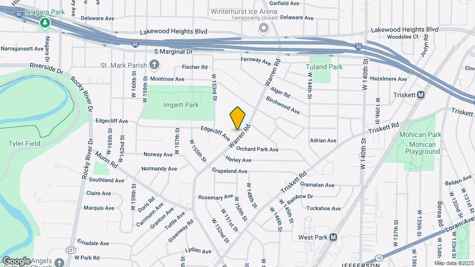 3272 Warren Rd Map and Location Details