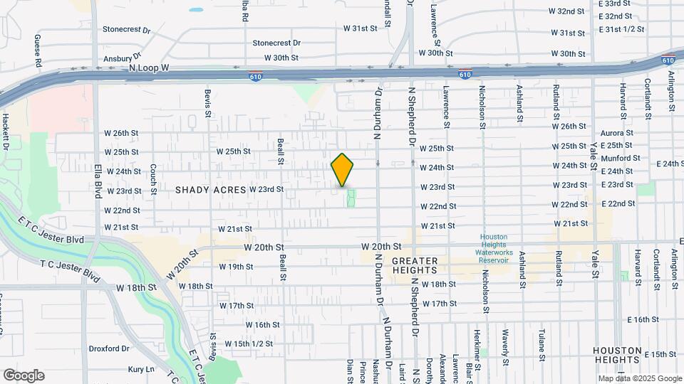 902 W 23rd St Map and Location Details