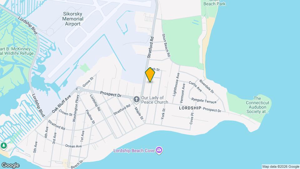 255 Laurel St Map and Location Details