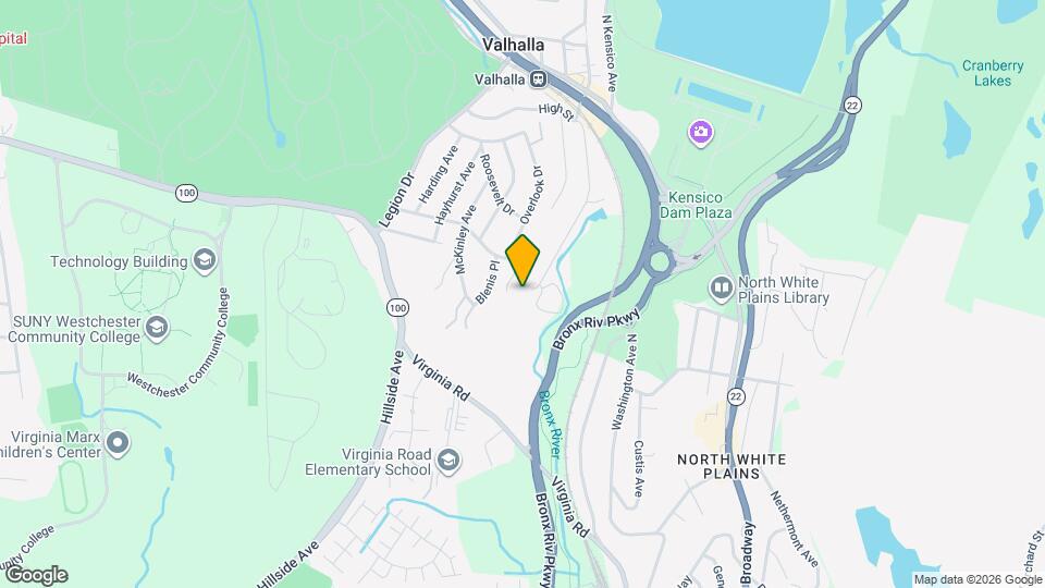 139 S Kensico Ave Map and Location Details