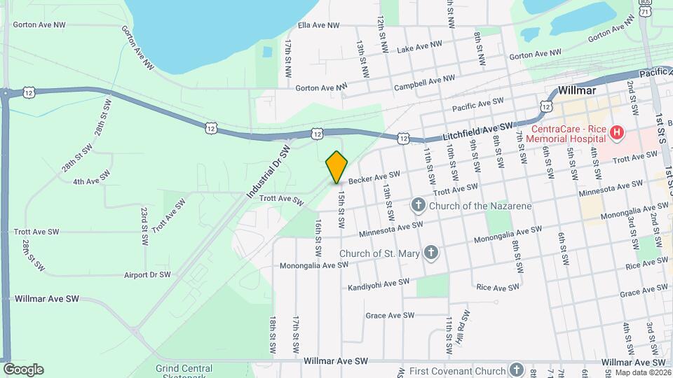 414 15th St SW Map and Location Details