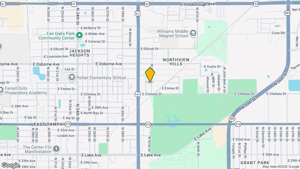 4506 N 42nd St Mapa y Detalles de la Ubicación