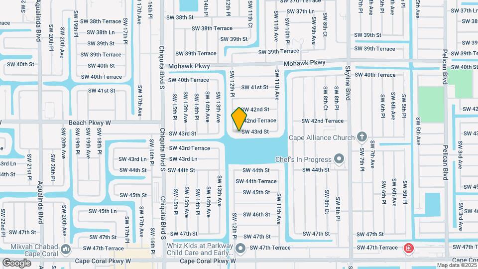 1156 SW 43rd St-Unit -Unit B Map and Location Details