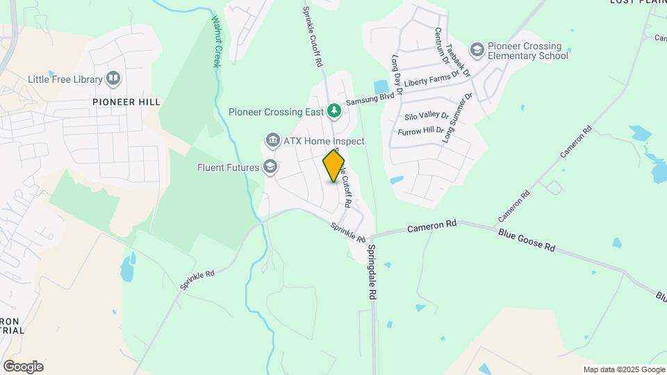 10616 Defender Trl Map and Location Details